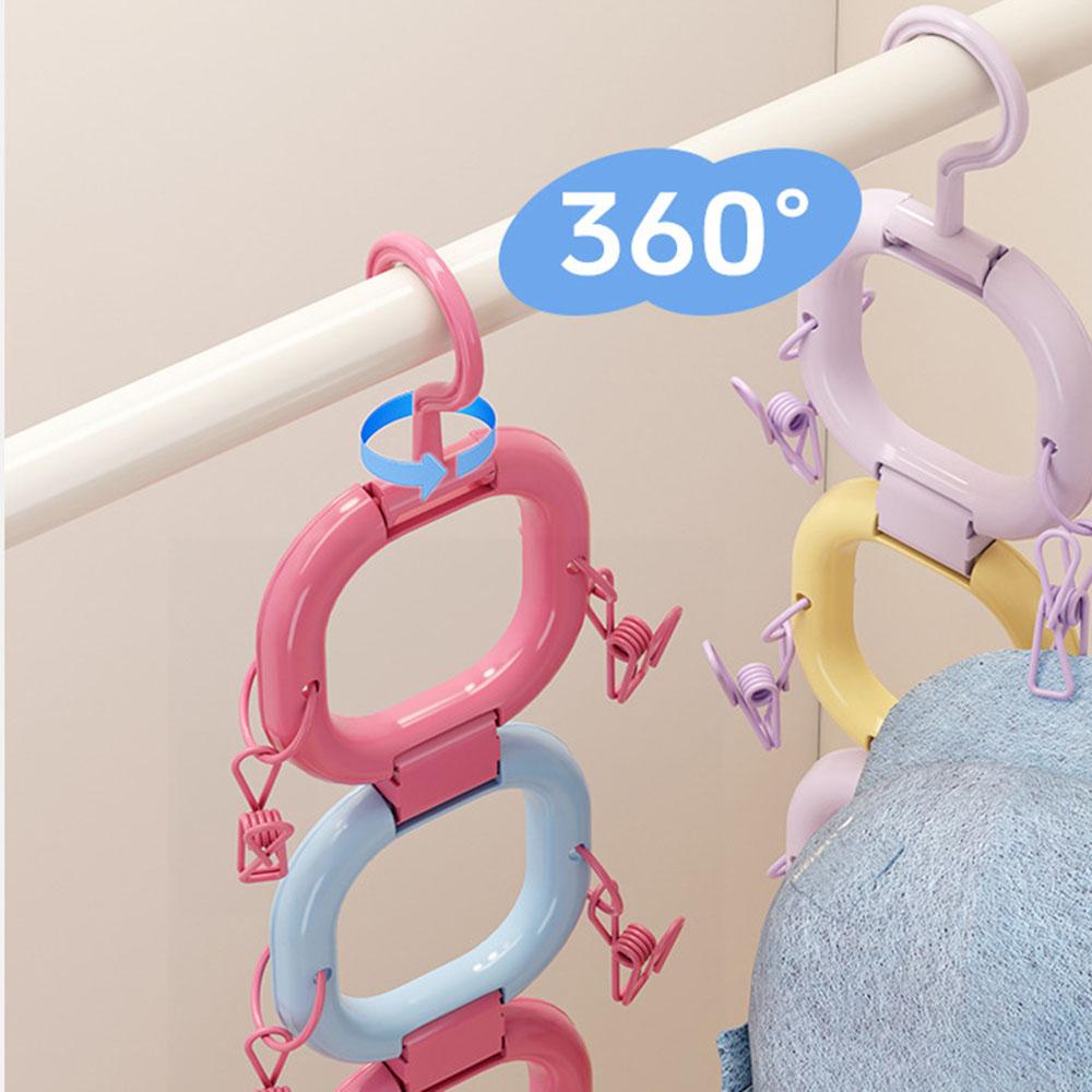 4/6 Hooks Hat Storage Rack Space Saving Hat Display Holder Universal Hanging Hat Organizer  Bedroom
