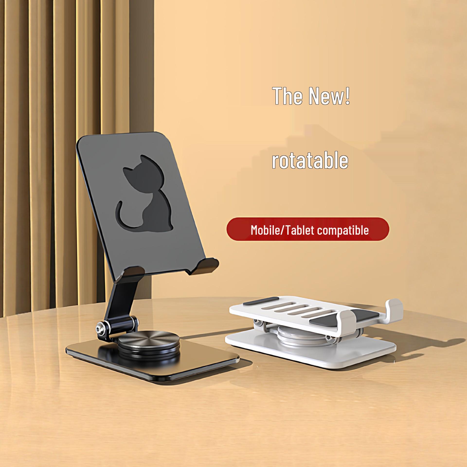 

2025 Multi-functional Universal Phone Holder Stand for Desk, Bedside & Live Streaming