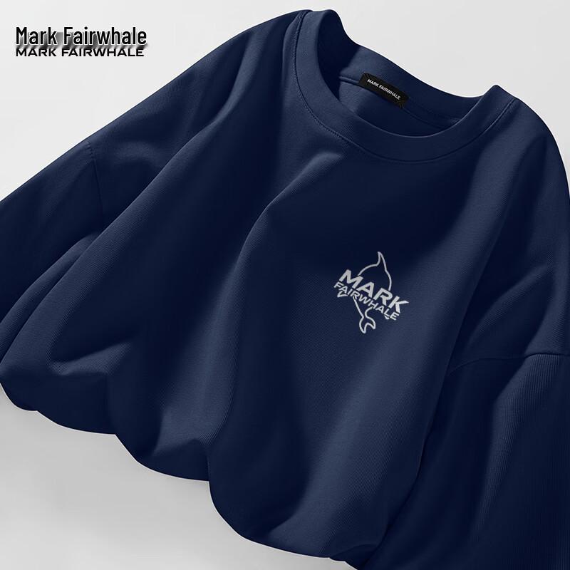 

Mark Fairwhale Men s Basic Cotton Long Sleeve T-Shirt S