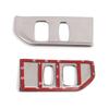 Car Styling Chrome Ignition Device Key Hole Frame Keyhole Decorative Cover for Volvo XC60 2012-2017 Interior Decal Accessories
