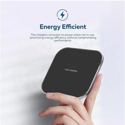 15W Wireless Charger For iPhone 16 15 14 13 12 ProMax Induction Fast Charging Pad Dock Station For Samsung S23 S22 Xiaomi