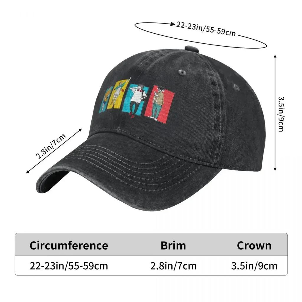 The funny squad Baseball Cap Luxury Brand Big Size Hat hats for men Kids Hat Elegant Women's Hats Men's