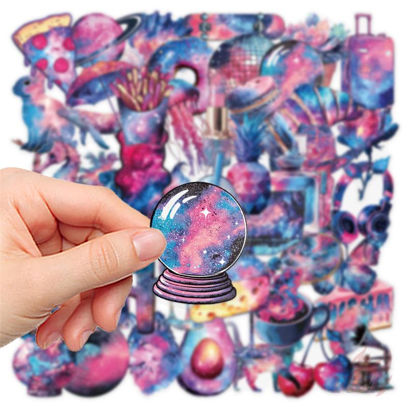 50Pcs/Set Starry Sky Art Series 01 PET Stickers Waterproof DIY Fashion Doodle Decals Stickers