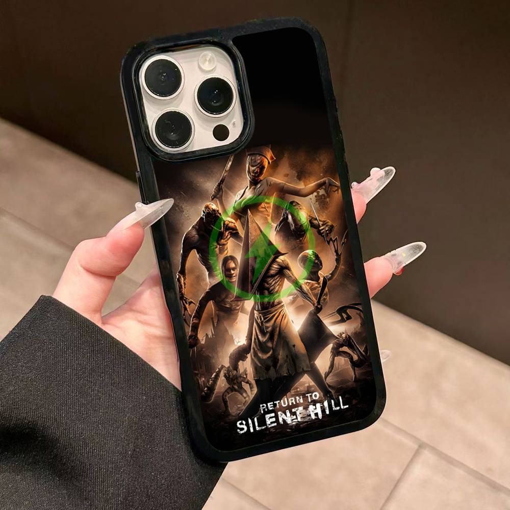 Horror Games S-Silent H-Hill Phone Case For IPhone 17 Air 16 15 14 13 12 11 Pro Max Plus For Magsafe Wireless Charge Cover