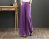 Sixteen Colors Multi-color High Waist Wide-Leg Linen Cotton Korean Style Women's Pants, Spring/Summer, Plus Size, Floor-Length, Straight Leg.