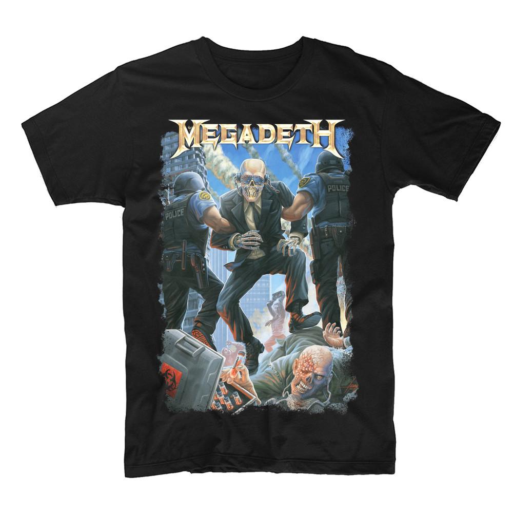 Megadeth T-Shirt Tee Rock Metal MEN'S WOMEN'S S M L XL 2/3XL | USA