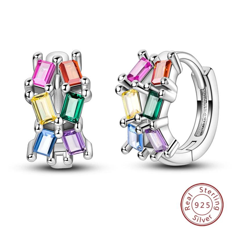 925 Sterling kobber Lilla Serie Fjær Sommerfugl Drømmefanger Ildflue Zirkon Øredobber for Kvinner Luksus Zirkon Bryllupsgave