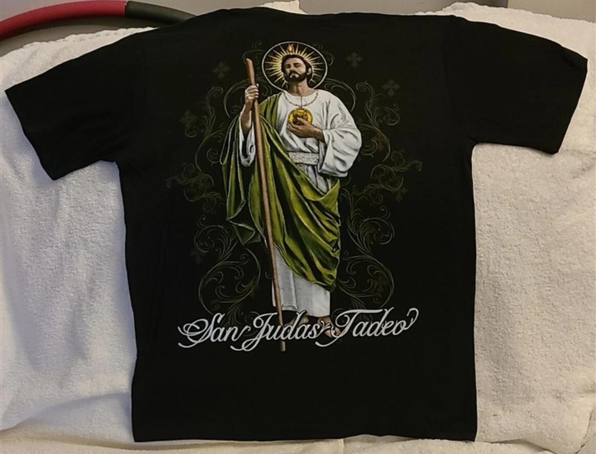 SAN JUDAS TADEO SAINT JUDE RELIGIOUS JUDAS THADDEUS APOSTLE T-shirt 3XL