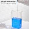 1500/2000/2800 ml láhev dávkovače pracích prostředků Průhledný design Easy Pour s uzávěrem se zásobníkem na tekuté mýdlo