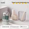 ShouLi 3-in-1 Foldable Travel Mouthwash Cup Set
