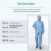 Sichen Binfen Unisex Anti-static Hooded Cleanroom Suit