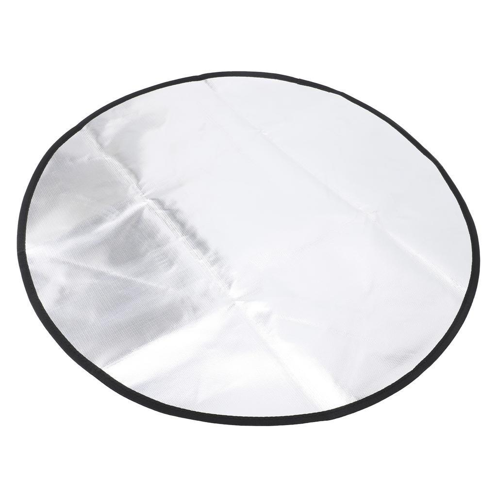 Covoraș rotund de 36 de inci pentru exterior, sub grătar, rezistent la foc, pad pentru grătar, rezistent la ulei, impermeabil, rezistent la căldură, pentru interior, covoraș pentru vatră