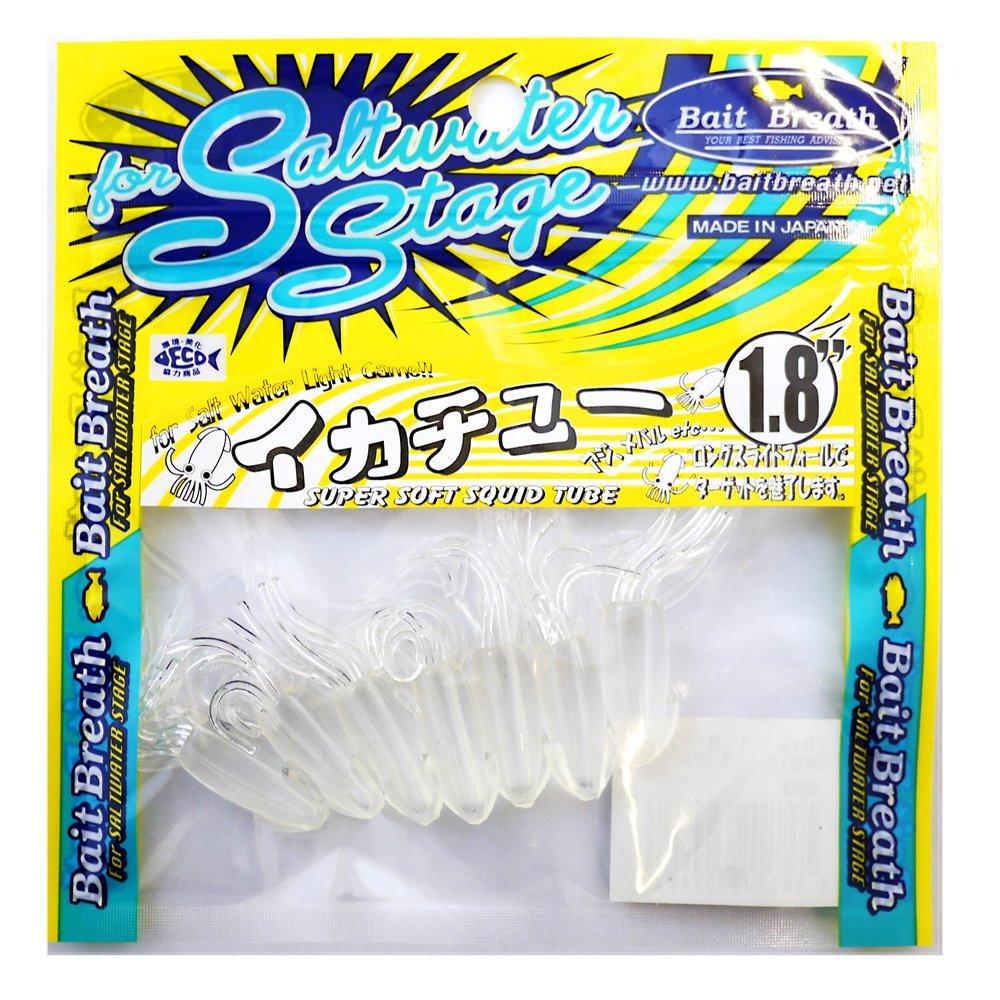 Bait Breath Worm Ikachu 1.8 SW815 Clear 7 pieces