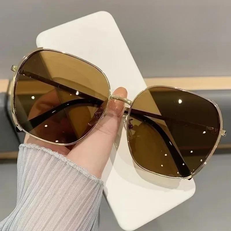 Vintage Oversized Rectangle Sunglasses Women Ultralight Large Frame Square Sun Glasses Female UV400 Lentes  Mujer
