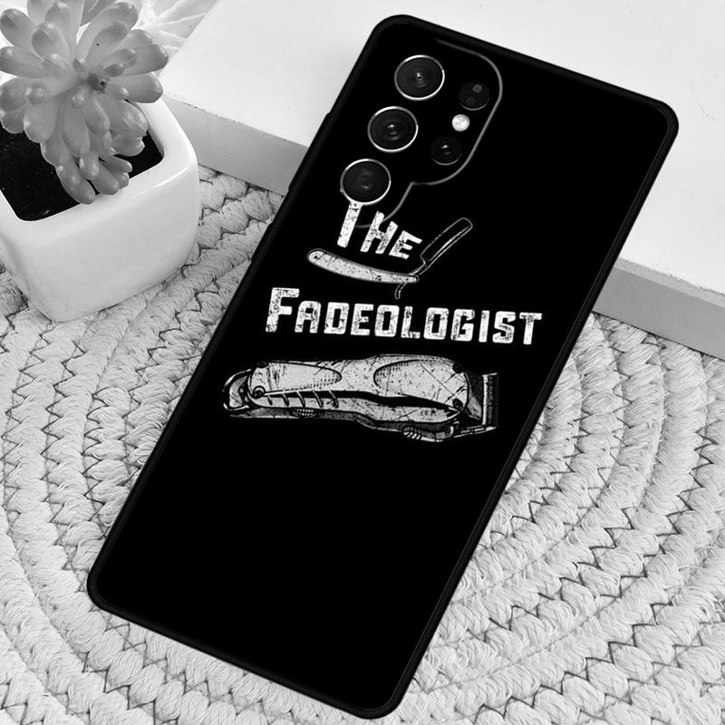 Barber Stripes Scissors Phone Case for Samsung Galaxy Note 10 Pro S26 Ultra S23 S24 FE S25 S21 S22 PLUS Shockproof Cove