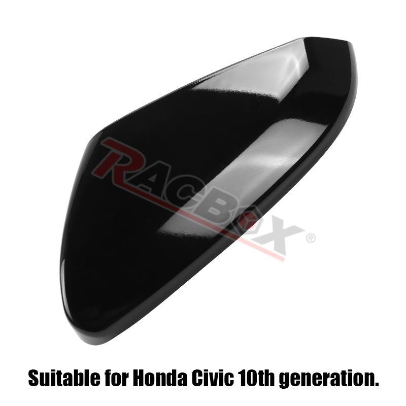 Left Right Side Rearview Mirror Cap Cover for Honda Civic 10th 2016 2017 2018 Accessories Black Red Replacement