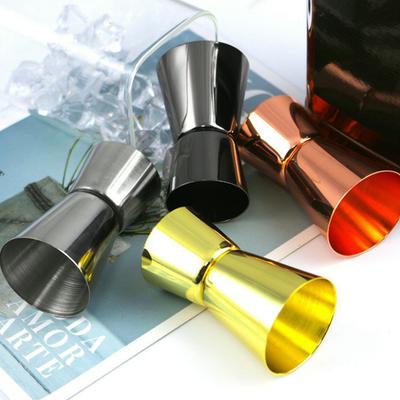 30ml Kokteyl Çalkalayıcı Çevre Dostu Kalıntı Bırakmayan Tat Paslanmaz Çelik Çift Atış İçecek Ölçü Kabı Mutfak İçin
