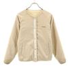 No Collar, Reversible Bore Jacket M Beige Outdoors Women Used