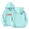 Children's Long-sleeved Loose Pullover Letter-printed Hooded Sweatshirt