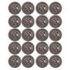 20 Sets   Rivet 24mm Diameter Vintage Decorative Zinc Alloy   Head Rivet Button with 7mm Screws