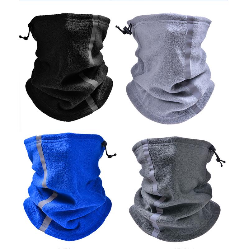 Winter Plus Samt zum Warmhalten und Kälteschutz Skischal Outdoor Nacht mit reflektierender Streifen Reitmaske