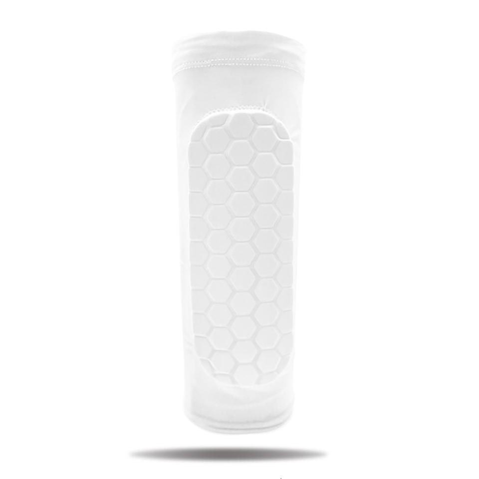 

Loogdeel 1PCS Leg Support Football Sports Legging Sleeve Calf Covers Honeycomb Cushion Anti Collision Protection Gear Women Men XL белый