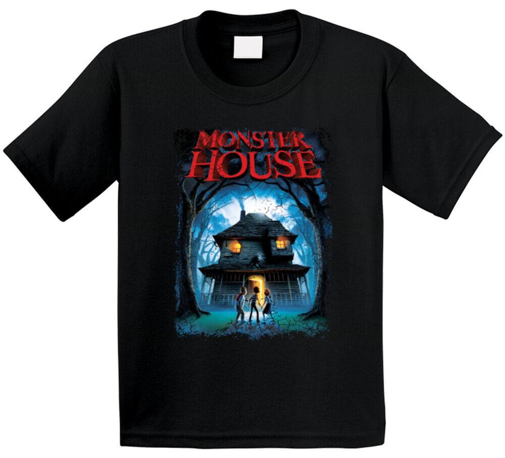 

Monster House Spooky Kids Movie Halloween T Shirt S