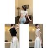 Tshirt For Women With Tiefront Design And Hollow Back For Casual Summer Wear