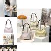 Stylish Silk Jacquard Tote Bag For Women With Elegant Vintage Design In Pink Yellow And White