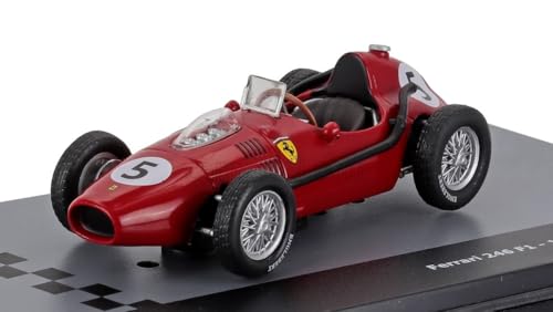 1/43 Scale Ferrari Dino 246 F1 World Champion Mike Hawthorn 1958 Diecast Model Car [Imported]