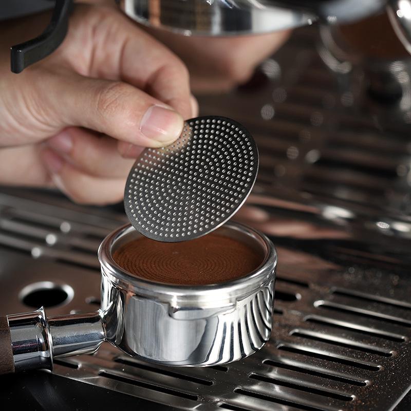 Obrazovka pro kávový puk kávovaru na espresso pro 51mm 53mm 58.35mm Portafiltr Domácí kavárna Barista Příslušenství