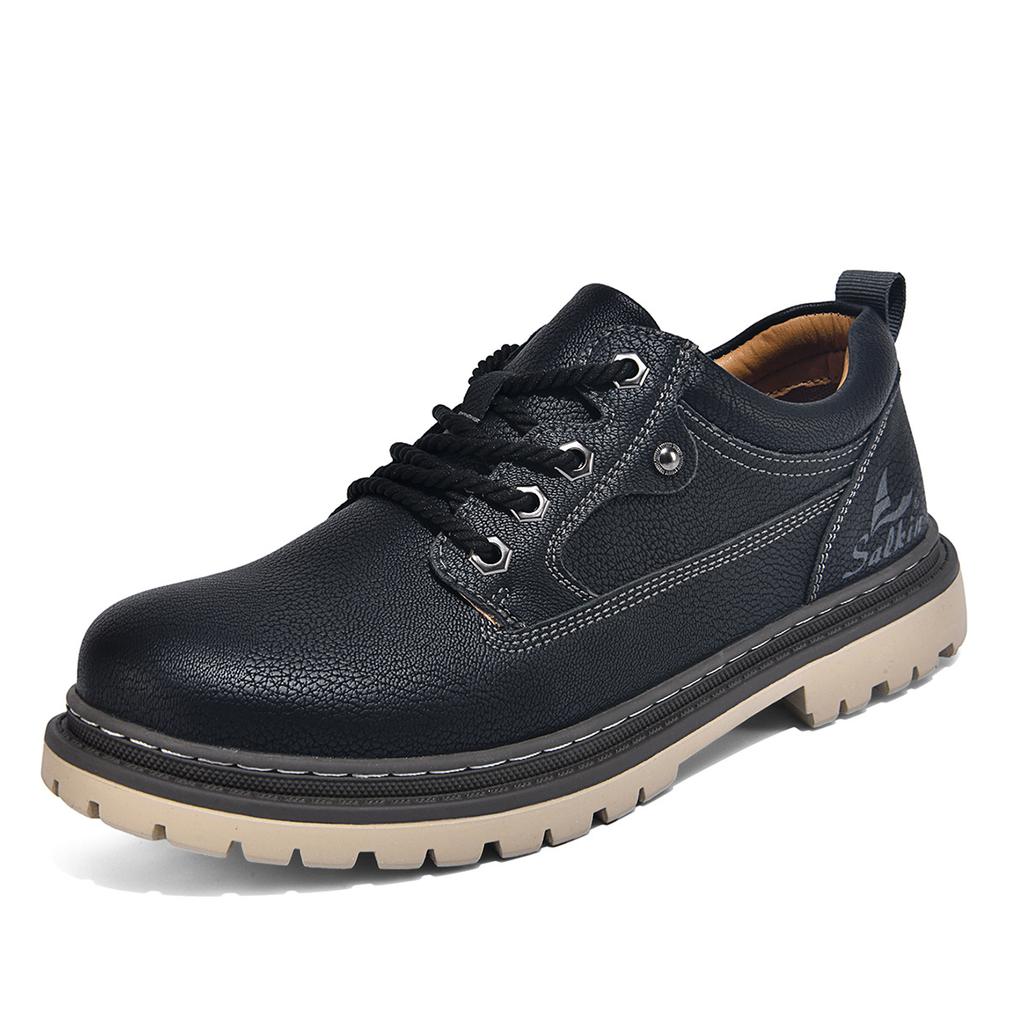 Men's Shoes Middle Help Tooling Boots Autumn High Top Martin Boots Tooling Shoes Boots Men's Tooling Short Boots