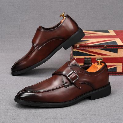 Mode Neue Designer Herren Spitz Lackleder Ballerinas Schuhe Männliche Monk Strap Slipper Homecoming Hochzeitskleid Zapatillas Hombre
