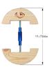 HAIBEIR Hat Stretcher, Denim Multicolor Adjustable Heavy Hat Stretcher for Hats, Cowboy Hats, Baseball Caps, Wool Hats, and Men's and Women's Caps (Bl