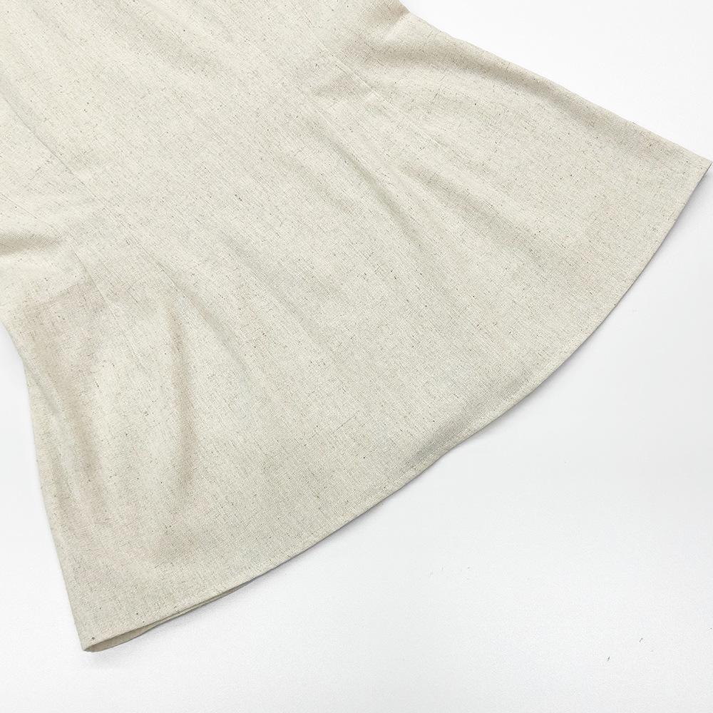 2026 Spring/Summer Simple Loose Linen Women's Shirt - Middle East Europe America