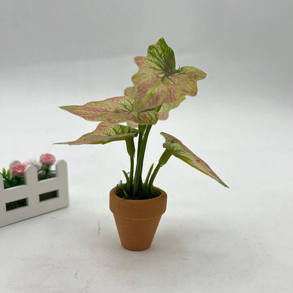 1:12 Dollhouse Miniature Plant Miniature Dollhouse Decorations 1