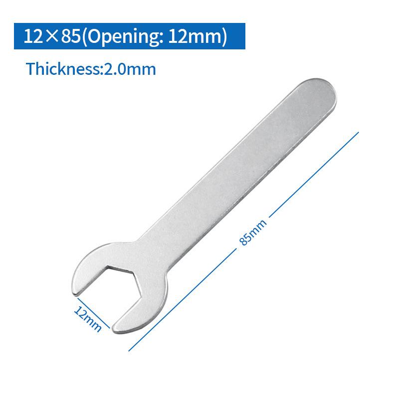 Ultra-Thin Single-Head Open-End Wrench for Bathroom Pipes Standard Variant