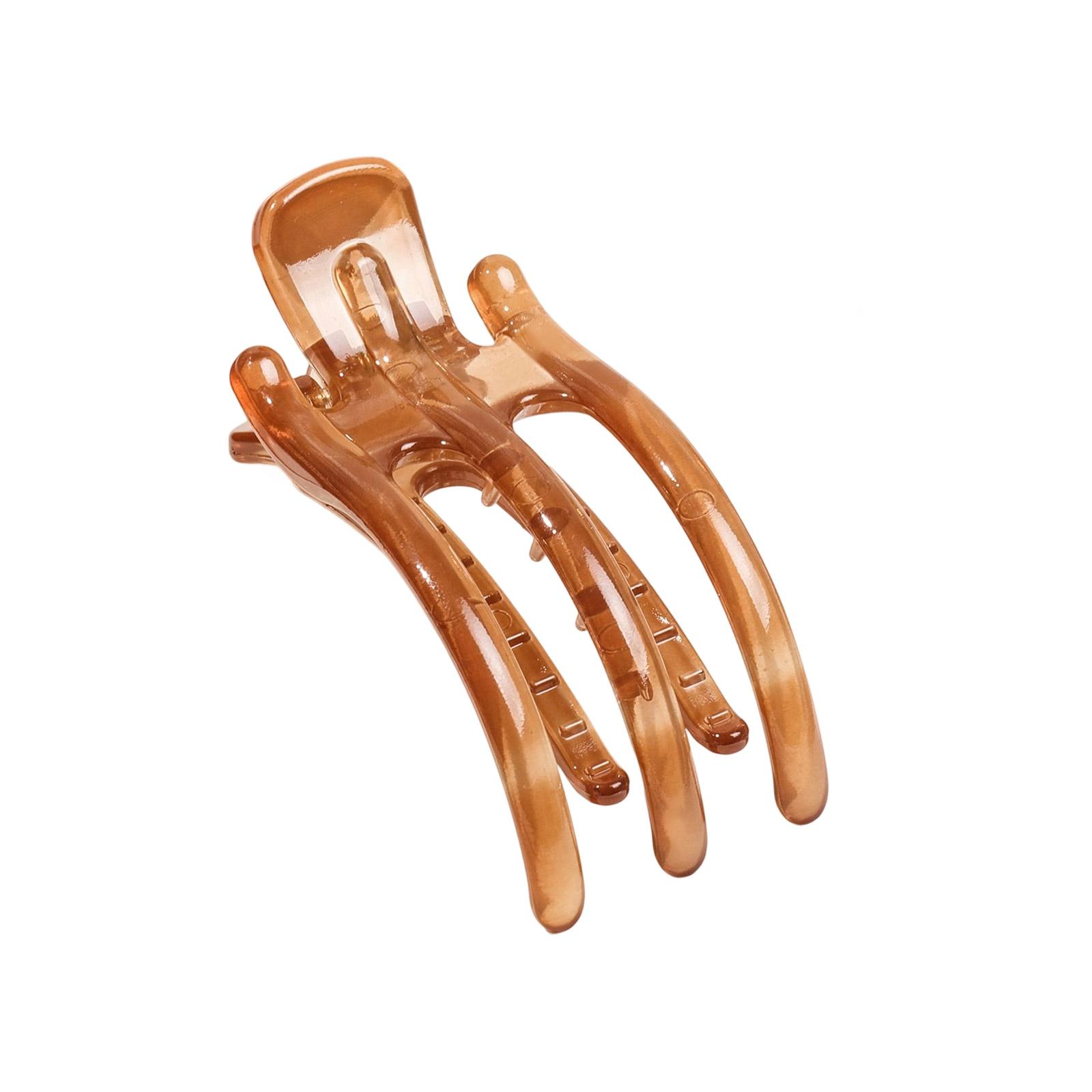 

Versatile 3 Prong Hair Claw Clip Multipurpose Hair Grip For Long Short Medium Hair Comfortable Wear 2