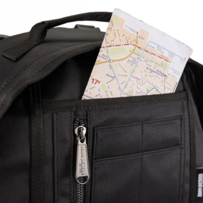 John Peters New York Unisex Backpack 8200 Black