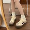 Dámské jarní podzimní nový styl módní ležérní boty venkovní šněrovací tenisky pro ženy pohodlné všestranné sportovní boty