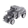 WW2 Military Tank Series Building Blocks German Soviet Union Army Soldier Figures Armored Vehicle Car Cannon Weapon Bricks Toys