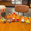 Creative Cartoon Badminton/Football/Table Tennis/Tennis/Basketball/Volleyball Keychain Backpack or Car Decoration