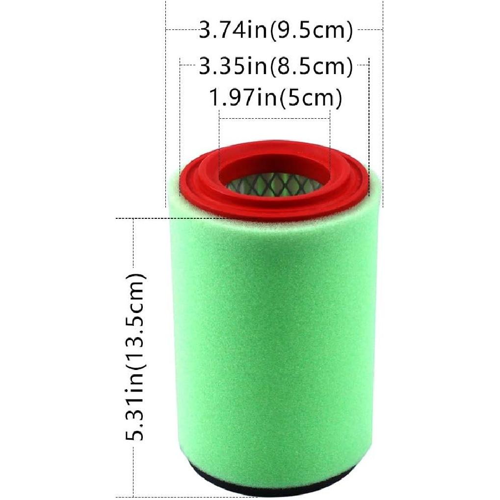 400 Air Filter Cleaner For Grizzly 350 400 YFM400 YFM400FB YFM400F YFM400FB T