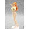 20CM Anime One Piece Nami Figure Swimsuit Ver Temperature-controlled Color-Changing Stand Model Toy Doll Aciton Figure PVC