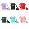 Zipper Coin Purse Crossbody Leather Bag Wallet Case for Samsung Z Flip 6FE 6 4 5 3 Neckstrap Shoulder Strap Card Holder Cover