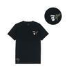 LiNing Customizable Training Series Floral Embroidery Breathable Short Sleeve T-Shirt Unisex Tops Black ATSS463-1(TEAM702-3.4.23)