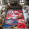 Rb Leipzig Customizable Name Area Rug Perfect For Balcony Kitchen Hallway Entryway Antislip Carpet Anime Office Decor