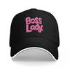 Boss Lady! Funny Pink Workplace Humor Baseball Cap Kids Hat Fishing Caps Man New In Hat Bobble Hat Hats Man Women's
