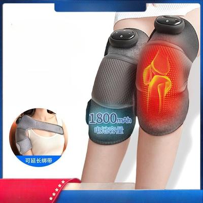 1 Stück Elektrische Heiz-Kniebandage Selbsterwärmende Knie-Massagegerät Warmhalten Alte Kalte Beine Kniegelenk Heiße Kompresse Schmerzen Physiotherapie Artefakt