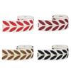 Leaf Decorative Ribbon Roll 1in 25mm Width for Flower Bouquet Gift Wrappings